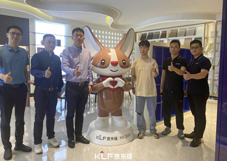 热烈欢迎中国建博会领导一行莅临凯发智能科技股份有限公司参观指导！